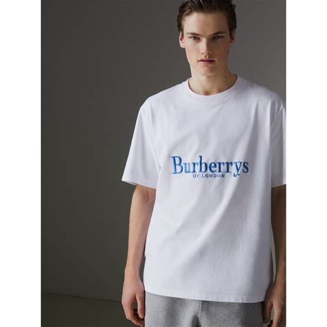 burberry reissued t shirt|Burberry shirts for men.